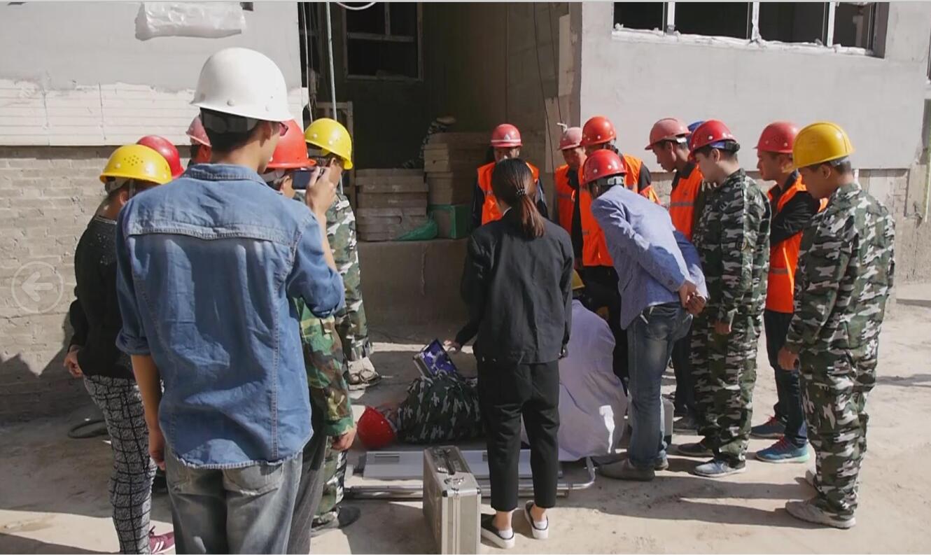 我公司組織高空墜落應急救援演練(圖4)